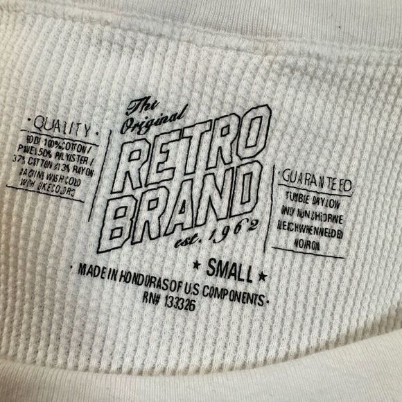 NWT Fanatics Women’s Kansas Jayhawks Boyfriend Thermal Long Sleeve Top Shirt - S - Picture 3 of 7